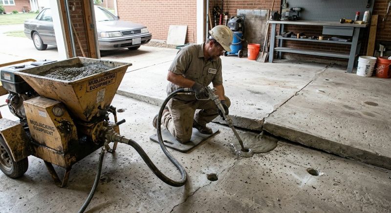 Concrete Floor Lifting in Des Moines, IA