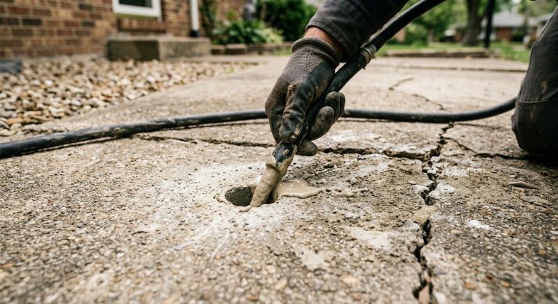 Concrete Settlement Repair in Columbus, OH