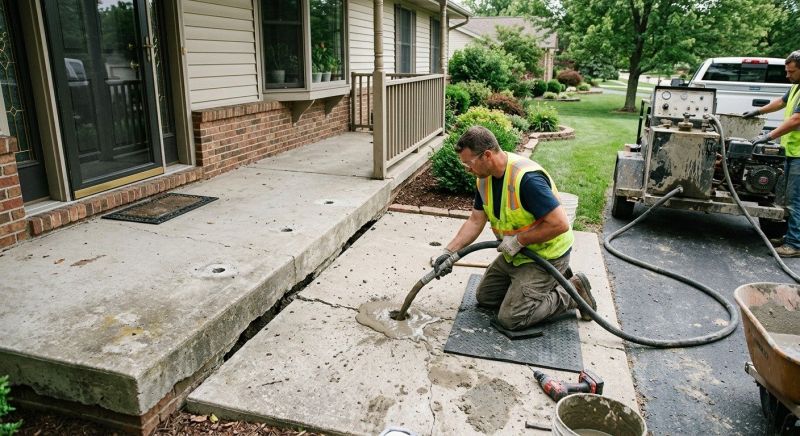 Sunken Patio Repair in Tampa, FL